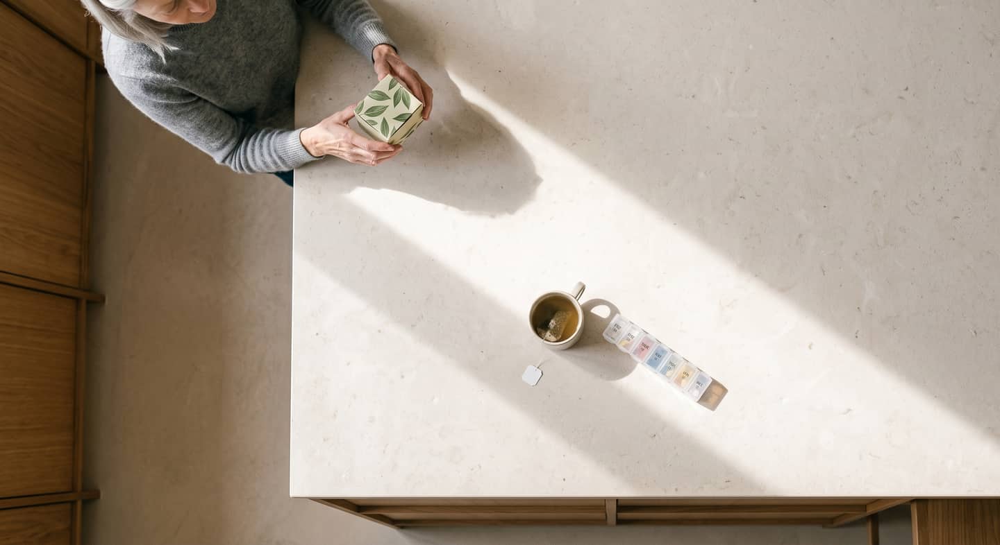 Morning light on a balcony