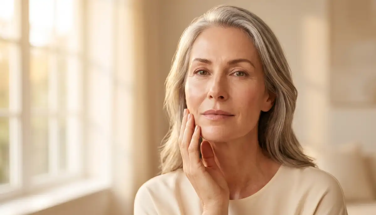 Peptide skincare targets wrinkles at the cellular signaling level, stimulating collagen production in the dermis.