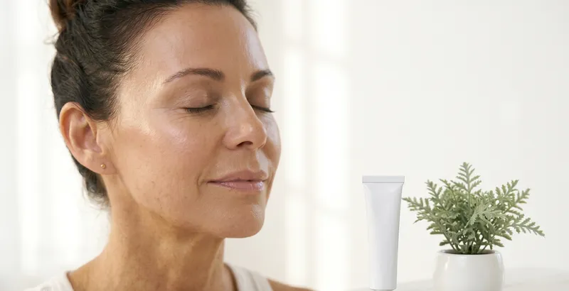 Peptide skincare targets wrinkles at the cellular signaling level, stimulating collagen production in the dermis.