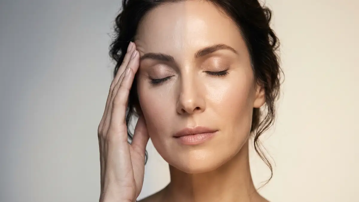 Peptide skincare targets wrinkles at the cellular signaling level, stimulating collagen production in the dermis.